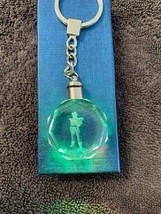 Dragon Ball Dragonball Z Vegeta Custom Crystal Key Chain Keyring LED Pendant - £10.95 GBP