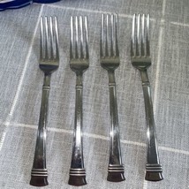 Wallace ZENITH Glossy 18/10 Stainless Flatware -- Set of 4 Salad Forks - $43.51