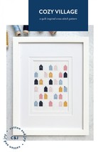 Cozy Village Cross Stitch Pattern - $11.50