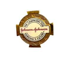 Johnson &amp; Johnson The Campaign for Nursing&#39;s Future Lapel Pin Brooch Col... - £7.47 GBP