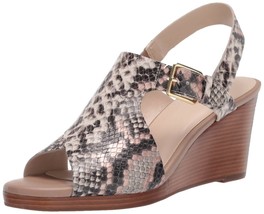 COLE HAAN Philomina Grand Wedge Sandals Snake Print 7 B New - £31.50 GBP