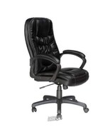 One Space Soft Touch Highback Leather Chair - $195.28 CAD