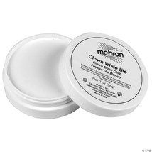 Mehron clown white lite 2 oz - $492.71 MXN