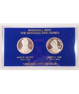 Marshall Excellent État The Bonanza King Série 2 1 ML Argent Rond Médailles - $173.86 CAD