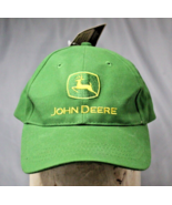 John Deere &quot;Nothing Runs Like A Deere&quot; Adjustable Snapback Cap Hat - £9.04 GBP