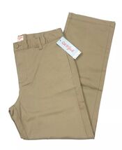 Cat &amp; Jack Boys Size 16 Husky School Uniform Chino Pants Vintage Khaki 16H - $16.82