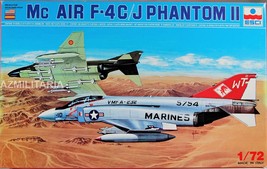 ESCI Mc Air F-4 C/J Phantom II 1/72 Scale 9031 - $27.75