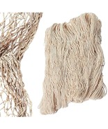 Luau Natural FISH NET NETTING Beach Pool Pirate Party Tiki Bar Decoratio... - $4.72