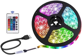 USB RGB LED Strip Lights 2M – 16 Colors + Remote | TV Backlight Mood Lig... - €10,21 EUR
