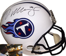 DeMarco Murray signed Tennessee Titans Riddell Full Size Replica Helmet ... - £97.46 GBP