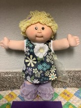 RARE 25th Anniversary Cabbage Patch Kid Girl Lemon Loops Brown Eyes Head Mold #3 - £523.69 GBP