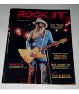 ZZ Top Rock It Magazine Vintage 1984 Michael Anthony Big Country Flo Edd... - $68.56 CAD