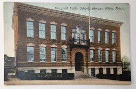 Antique PC Margaret Fuller School Jamaica Plains MA Unposted Scarce - £15.72 GBP