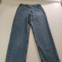 Levi's 550 Relaxed Fit Tapered Leg Women's 10 MIS L (28x33) Blue Denim Jeans image 9