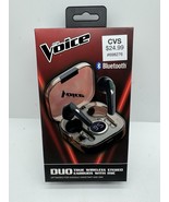 The Voice Duo True Wireless Stereo Earbuds with Mic - Black COMBINESHIP - $184.10 MXN