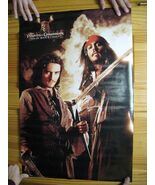 Pirati Di Il Caraibi Poster Morti Man&#39;s Chest Volontà Tornitore Capitano... - $44.98