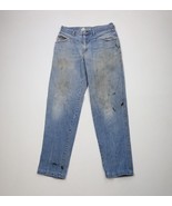 Vintage 90s Calvin Klein Mens 32x34 Distressed Tapered Leg Denim Jeans B... - €46,86 EUR