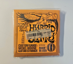 Ernie Ball 2222 Hybrid Slinky Nickel Wound Electric Guitar Strings; gauges 9-46 - £7.58 GBP