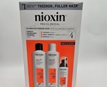 Nioxin Pro Clinical System 4, Colored, Dry, Damaged Hair, Combats Thinning - £41.04 GBP