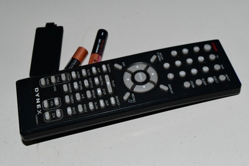 DYNEX 076R0QD011 LCD TV/DVD COMBO REMOTE - DX-LTDVD22-09 OEM TESTED W BA... - $30.60