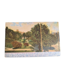 Postcard Lancaster County Prison and Grounds Pennsylvania Vintage Posted - $5.73