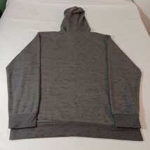 Hollywood Jean People Hoodie Men's Size L Gray 1/4 Zip Cotton Blend Sweatshirt image 2