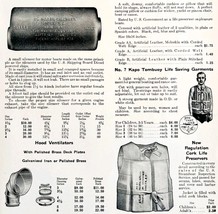 1922 N.T. Bushnell Life Preservers Boats Advertisement Catalogue Hardwar... - $773.33 MXN