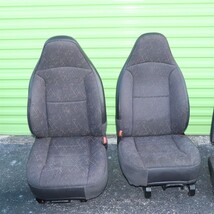 Jeep Wrangler TJ Front Seats L&R W/ Rear Bench *LOCAL PICK UP - NO SHIP* image 3