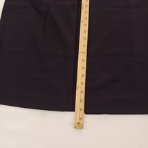 Villager Liz Claiborne Comp Women’s Black Rear Zipper A-Line Pocket Skirt Sz 14 image 7