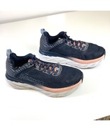 Hoka One One Bondi 6 Shoes Dark Blue/Pink Running Walking Shoes Womens Sz 9 - $53.70 CAD