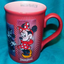 Disneyland Resort Walt Disney Parks Minnie Mouse Emotions Coffee Mug Cup 12 oz - £23.58 GBP