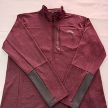 The North Face CUG0 Men's Red 1/2 Zip Long Sleeve Pullover Sweatshirt Size Large image 11