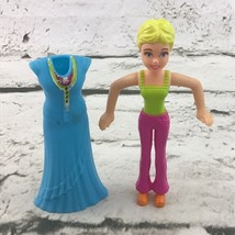 Polly Pocket Figure With Clip-On Dress McDonalds Happy Meal Toy Doll Mattel 2006 - £5.44 GBP