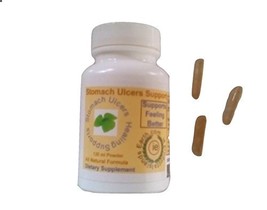 Islands Earth Stomach Ulcers Support Herbal Formula 60 Capsules. All Nat... - $27.43