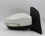 Right Passenger Side White Pearl Door Mirror Fits 2017-19 FORD ESCAPE OE... - £212.33 GBP