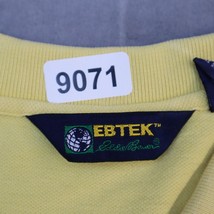 Eddie Bauer EBTEK Polo Shirt Mens XL Yellow Casual Golf Golfing Rugby Tall - £15.44 GBP