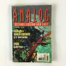 November 1996 Analog ScienceFiction Fact Magazine Fugue On A Sukken Continent - £9.43 GBP