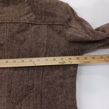 Vintage Bentley Arbuckle Women's 6 Brown 5-Button Lamb Wool Blend Blazer Jacket  image 4