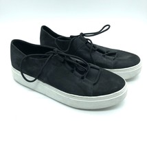 Eileen Fisher Womens Prescot Sneakers Suede Lace Up Black Size 8.5 - £25.95 GBP