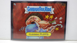 2022 Topps Chrome Garbage Pail Kids Gpk 200A Flouride Floyd Black Wave 02/99 - £39.61 GBP