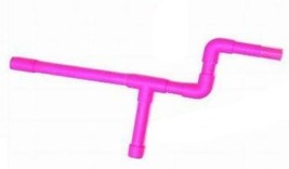 Bright Neon Pink 16 Inch Pistol Mini Marshmallow Gun Toy Tube Marshmellow Guns - £5.22 GBP