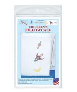 Jack Dempsey Needle Art Outer Space Children&#39;s Pillowcase - $365.96 MXN