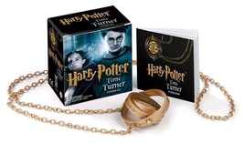 Harry Potter Time Turner Necklace Hourglass Rotating Rings Sticker Kit W... - $29.65
