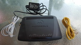 Motorola model 2247 N8 PC MAC DSL modem USB ethernet internet wireless WPS - $35.60