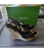 Charles David Reggae Wedge Sandals Size 10 - $457.49 MXN