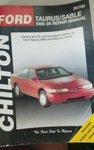 1986 - 95 Chilton&#39;s Ford Taurus SHO Mercury Sable Repair Manual  # 26700 - $28.71