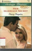 Maguire, Darcy - Her Marriage Secret - Harlequin Romance - # 3745 - £1.75 GBP
