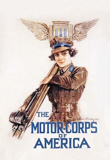 The Motor-Corps of America 20 x 30 Poster - $25.98