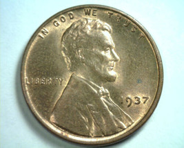 1937 Lincoln Cent Penny Choice / Gem Uncirculated Red / Brown Ch / Gem Unc. Rb - $7.00