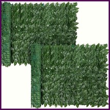 2x 3M Artificial Ivy Privacy Fence Roll Outdoor Wall Garden Screen 300x50cm - $32.70
